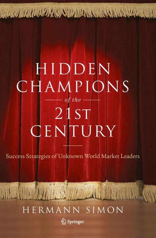 Cover of the book Hidden Champions of the Twenty-First Century by Hermann Simon, Springer New York
