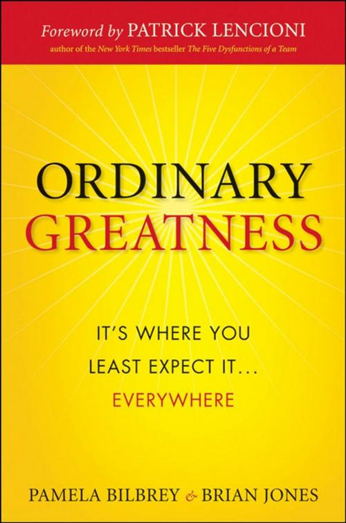 Cover of the book Ordinary Greatness by Pamela Bilbrey, Brian Jones, Wiley