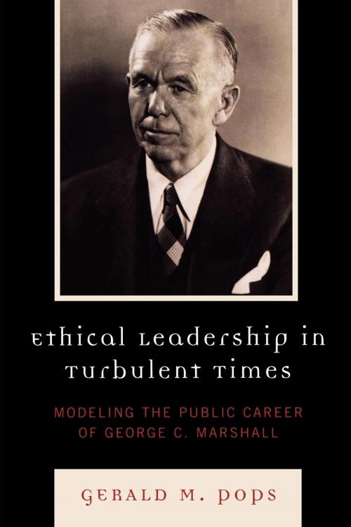 Cover of the book Ethical Leadership in Turbulent Times by Gerald M. Pops, Lexington Books