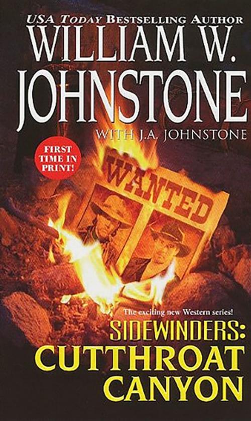 Cover of the book Cutthroat Canyon by William W. Johnstone, J.A. Johnstone, Pinnacle Books