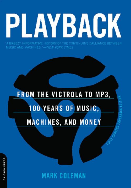Cover of the book Playback by Mark Coleman, Hachette Books