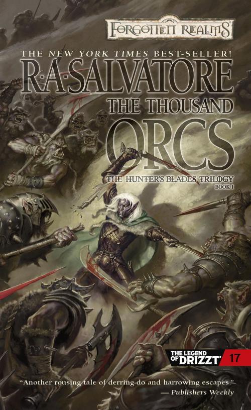 Cover of the book The Thousand Orcs by R.A. Salvatore, Wizards of the Coast Publishing