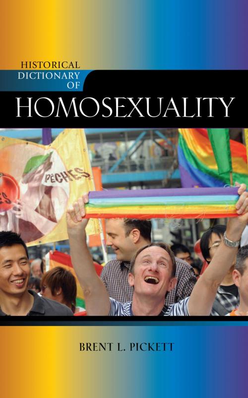 Cover of the book Historical Dictionary of Homosexuality by Brent L. Pickett, Scarecrow Press