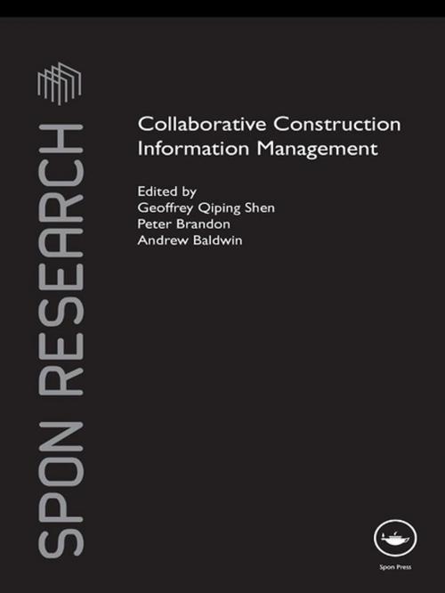 Cover of the book Collaborative Construction Information Management by , CRC Press