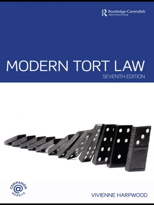 Cover of the book Modern Tort Law by V.H. Harpwood, Taylor and Francis