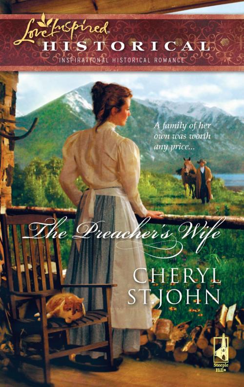 Cover of the book The Preacher's Wife by Cheryl St.John, Steeple Hill