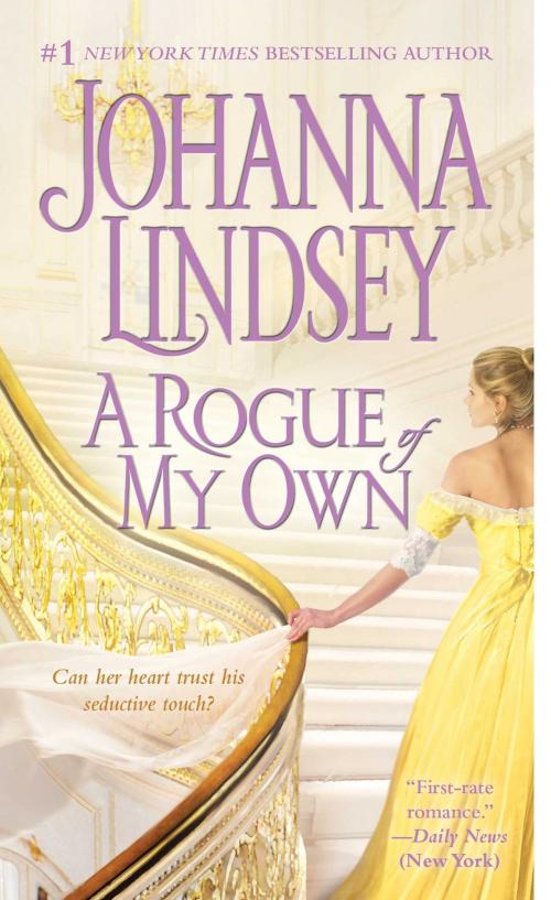 Cover of the book A Rogue of My Own by Johanna Lindsey, Pocket Books