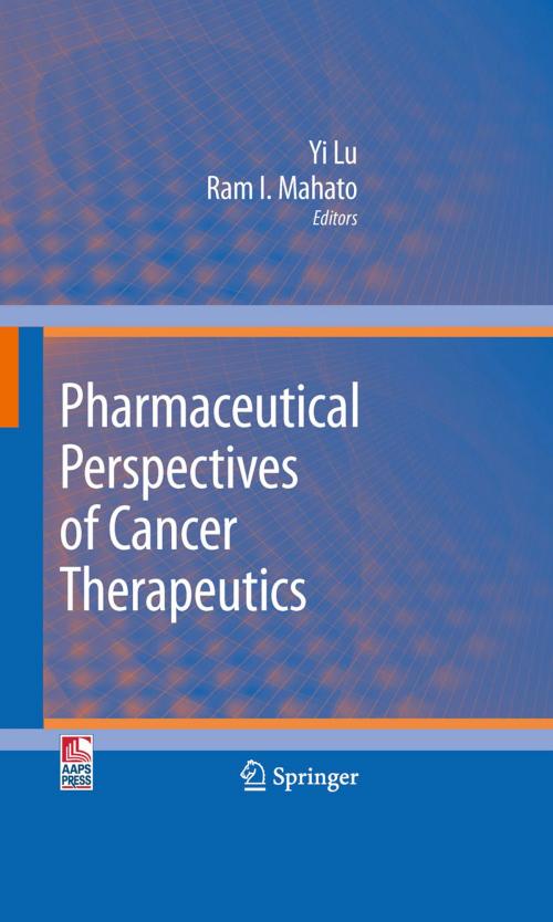 Cover of the book Pharmaceutical Perspectives of Cancer Therapeutics by , Springer New York