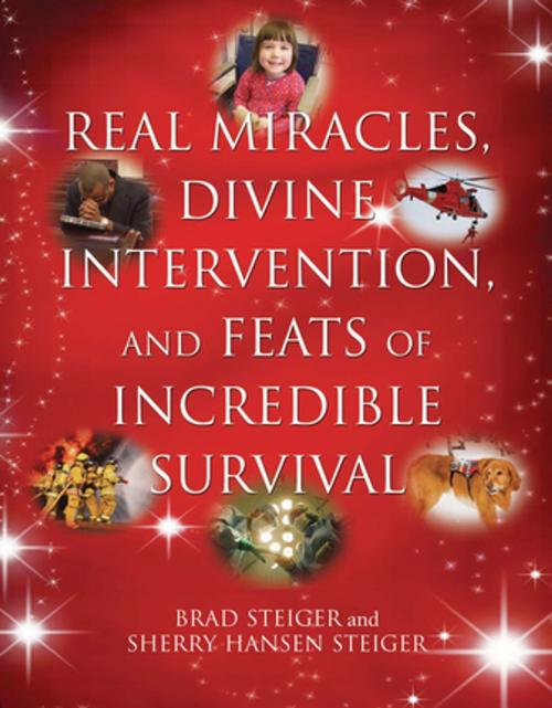 Cover of the book Real Miracles, Divine Intervention, and Feats of Incredible Survival by Brad Steiger, Sherry Hansen Steiger, Visible Ink Press