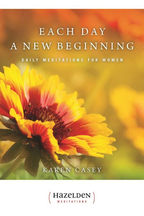 Cover of the book Each Day a New Beginning by Karen Casey, Hazelden Publishing