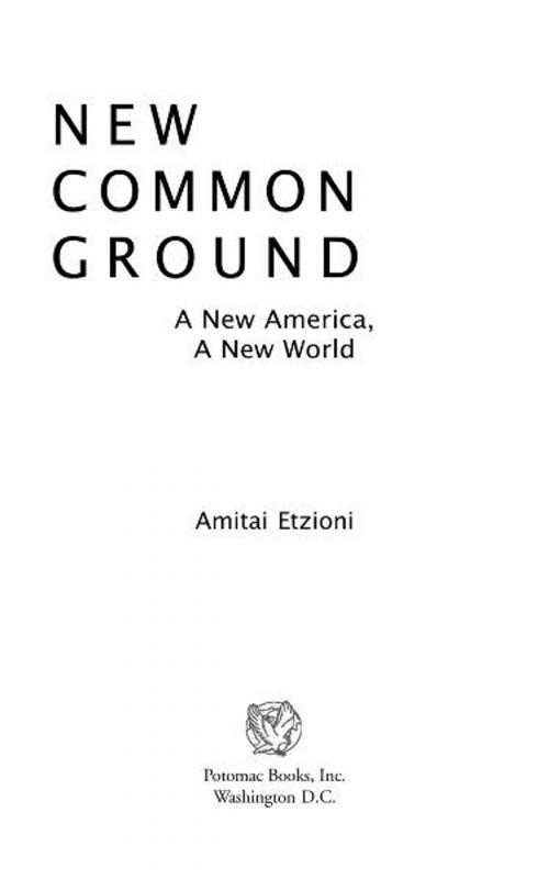 Cover of the book New Common Ground by Amitai Etzioni, Potomac Books Inc.