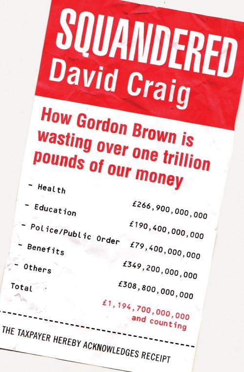 Cover of the book Squandered by David Craig, Little, Brown Book Group