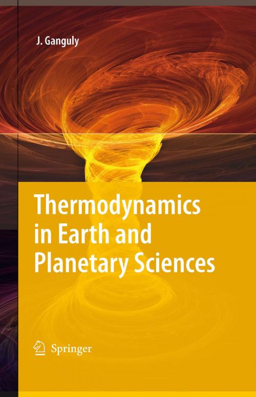 Cover of the book Thermodynamics in Earth and Planetary Sciences by Jibamitra Ganguly, Springer Berlin Heidelberg