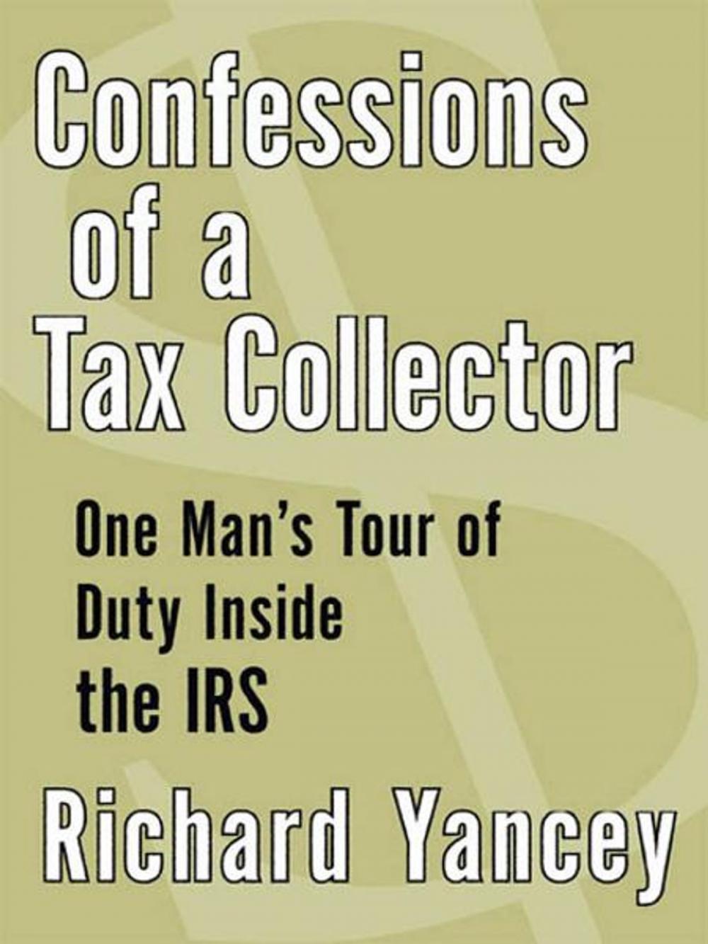 Big bigCover of Confessions of a Tax Collector