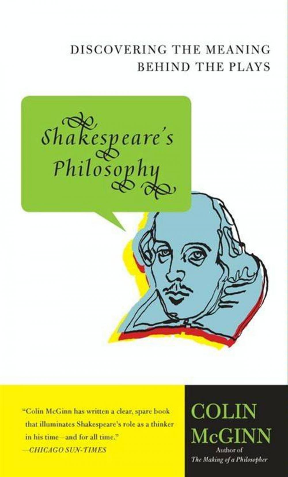 Big bigCover of Shakespeare's Philosophy