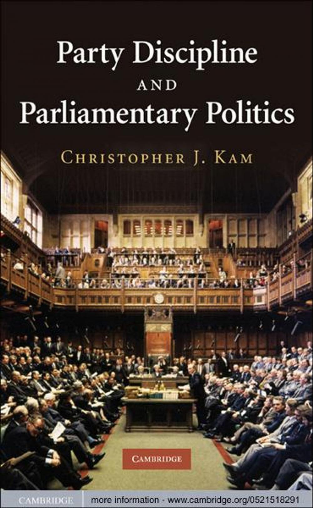 Big bigCover of Party Discipline and Parliamentary Politics