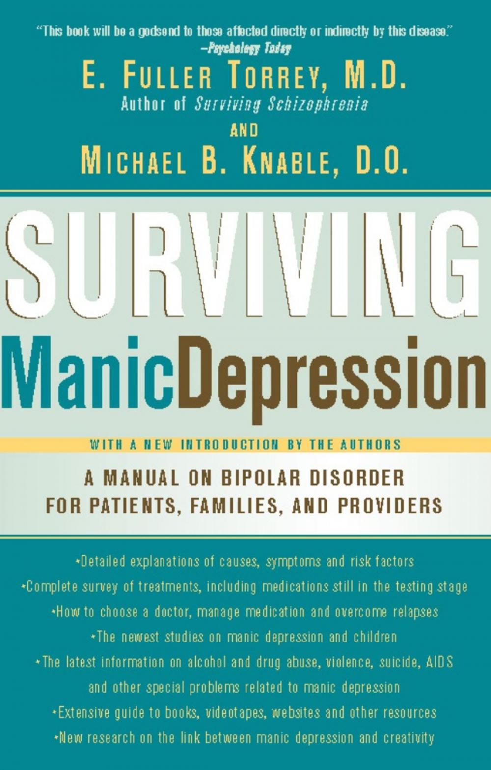 Big bigCover of Surviving Manic Depression
