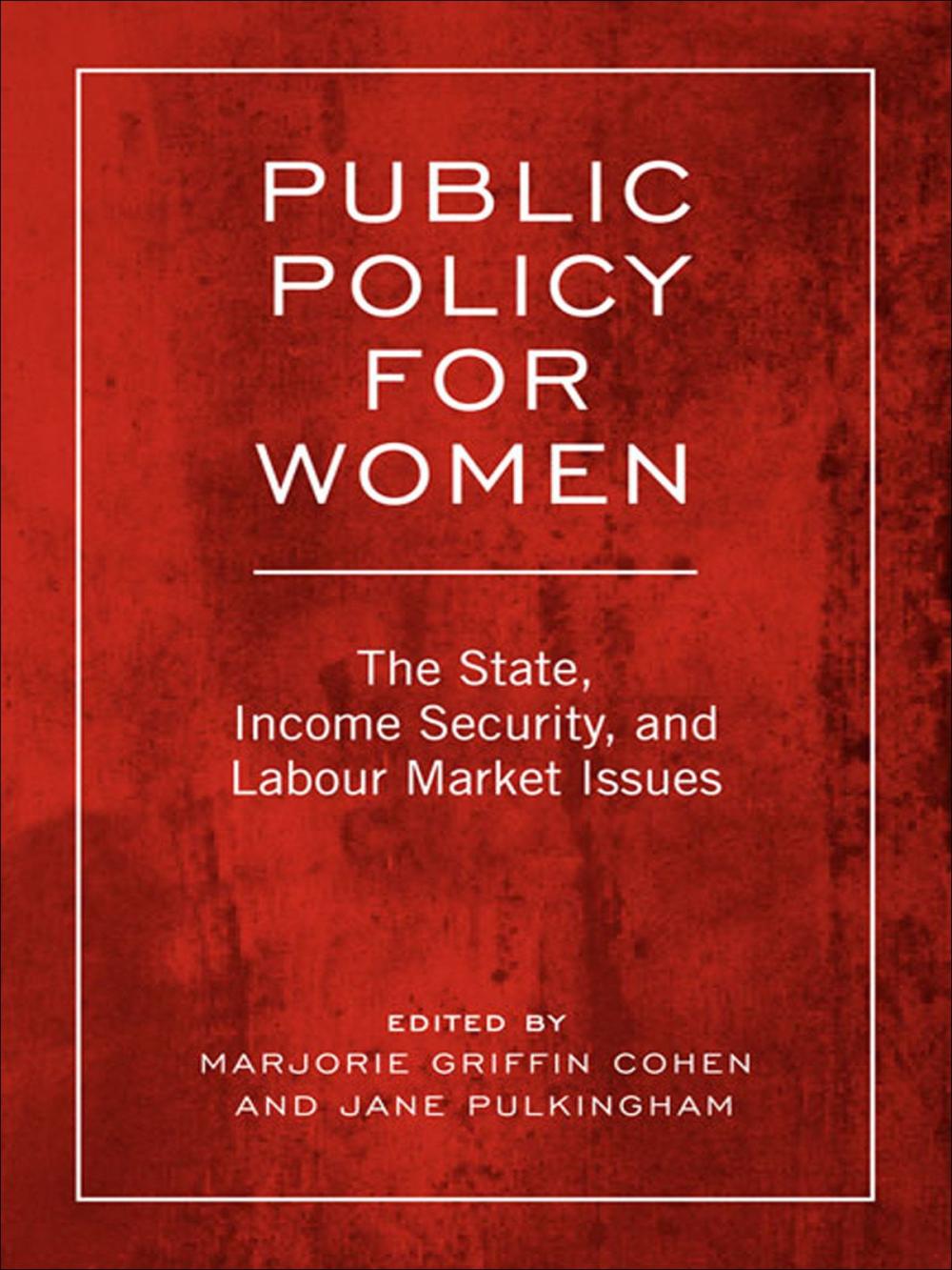 Big bigCover of Public Policy For Women