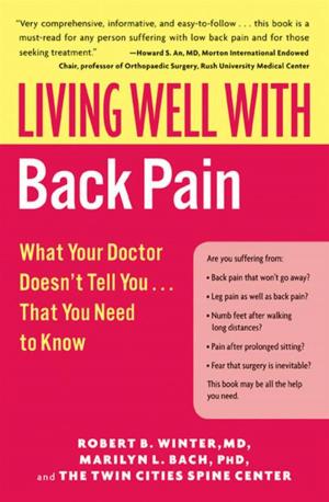 Book cover of Living Well with Back Pain