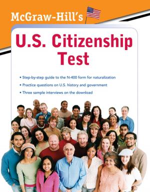 Cover of the book McGraw-Hill's U.S. Citizenship Test by Robert Wolcott, Michael J. Lippitz