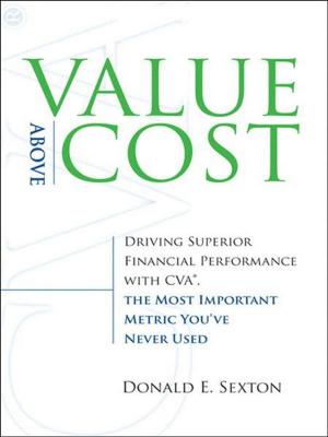 Book cover of Value Above Cost