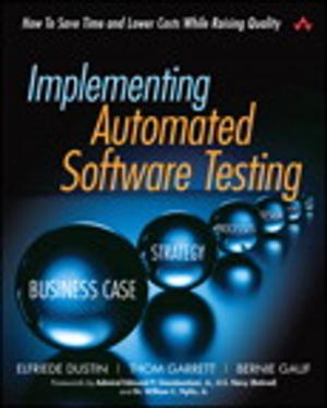 Cover of the book Implementing Automated Software Testing by Mark Elliott