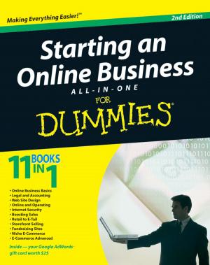 Cover of the book Starting an Online Business All-in-One Desk Reference For Dummies by Aaron R. Dinner, Stuart A. Rice