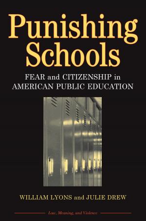 Cover of the book Punishing Schools by Judith Hamera