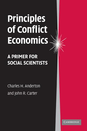 Cover of the book Principles of Conflict Economics by D. J. H. Garling