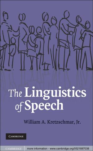Cover of the book The Linguistics of Speech by C. D. Pigott, D. A. Ratcliffe, A. J. C. Malloch, H. J. B. Birks, M. C. F. Proctor
