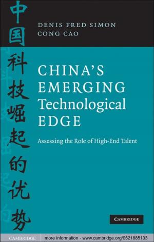 Book cover of China's Emerging Technological Edge