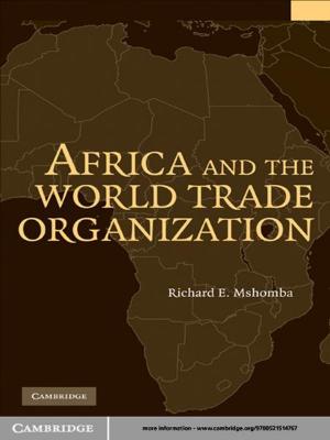 Cover of the book Africa and the World Trade Organization by Jillian Schwedler