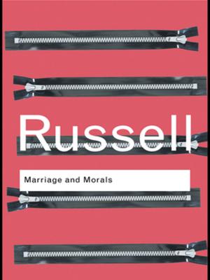 Cover of the book Marriage and Morals by Peter Eaton