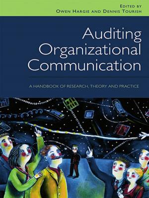 Cover of the book Auditing Organizational Communication by Carlton Munson, Bill Borcherdt