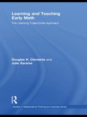 Cover of the book Learning and Teaching Early Math by A Collection by Young Authors