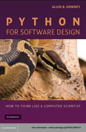 Cover of the book Python for Software Design by Friedl Weiss, Clemens Kaupa