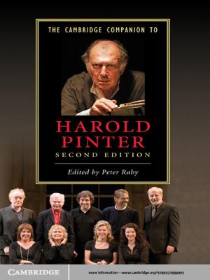 Cover of the book The Cambridge Companion to Harold Pinter by T.P. Green