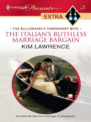 Cover of the book The Italian's Ruthless Marriage Bargain by Amy Andrews