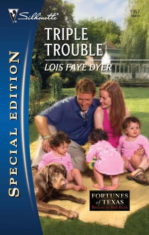 Cover of the book Triple Trouble by Kate Carlisle, Maureen Child, Michelle Celmer, Charlene Sands, Red Garnier