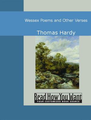 Book cover of Wessex Poems and Other Verses