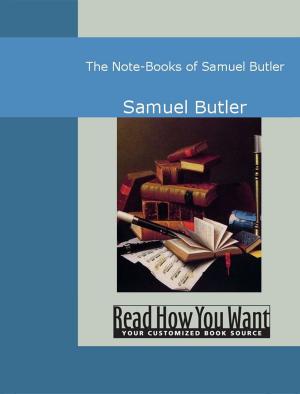 Book cover of The Note-Books of Samuel Butler