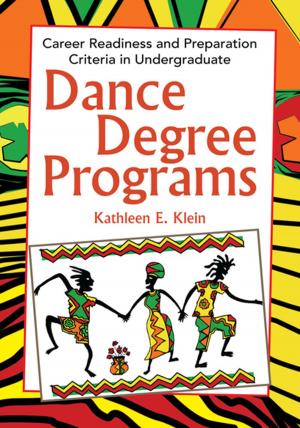 Cover of the book Dance Degree Programs by George Ogle, Dorothy Ogle