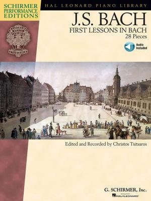 Book cover of First Lessons in Bach (Songbook)