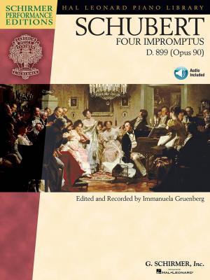 Cover of Schubert - Four Impromptus, D. 899 (0p. 90) (Songbook)