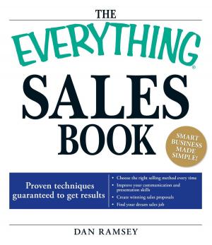 Cover of the book The Everything Sales Book by Ellen Bowers, Vincent Iannelli, Marian Edelman Borden