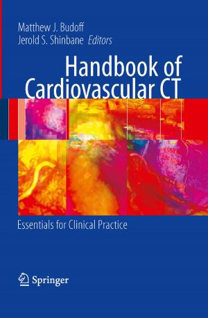 Cover of the book Handbook of Cardiovascular CT by Ajit Kumar Verma, Manoj Kumar, Srividya Ajit