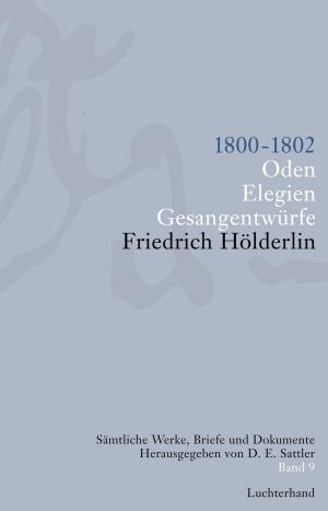 Cover of Sämtliche Werke, Briefe und Dokumente. Band 9