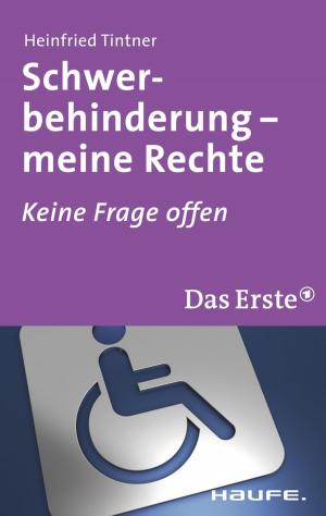 Cover of the book Schwerbehinderung - meine Rechte by Helmut Geyer