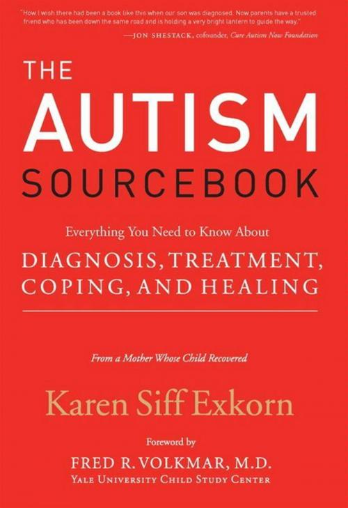 Cover of the book The Autism Sourcebook by Karen Siff Exkorn, HarperCollins e-books