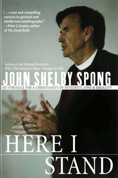 Cover of the book Here I Stand by John Shelby Spong, HarperOne